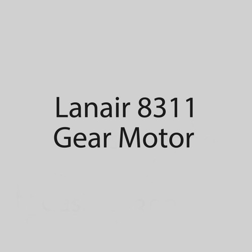  Lanair 8311 Gear Motor, MX200 