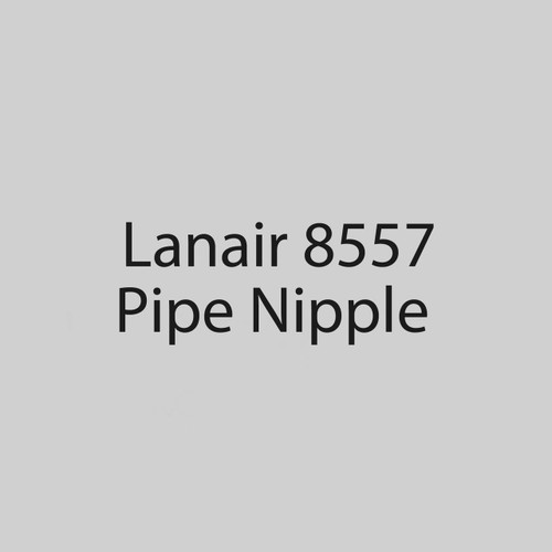  Lanair 8557 1/2 Inch x 5.5 Inch Black Pipe Nipple 