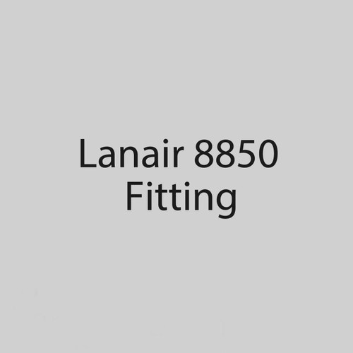 Lanair 8850 1/2 Comp x 1/4 NPT Brass Fitting 