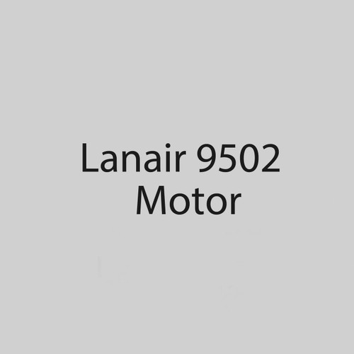  Lanair 9502 1/6 HP 3450 RPM Motor, MI 