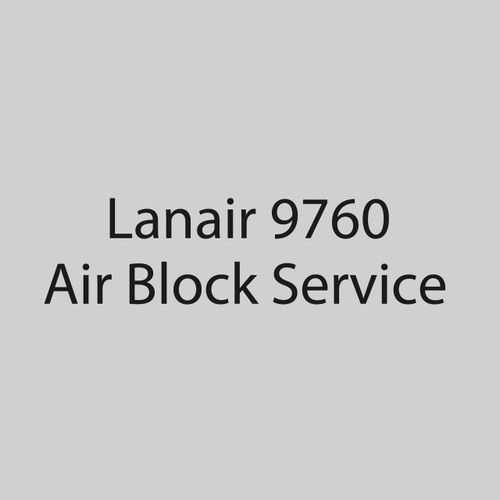  Lanair 9760 Air Block Service 