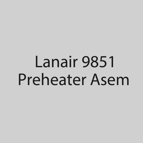  Lanair 9851 Air Preheater Asem, 180/260/MI 