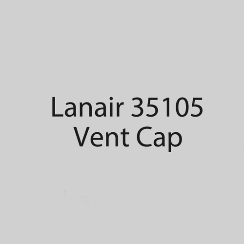  Lanair 35105 Vent Cap 2 Mushroom, Galvalume 