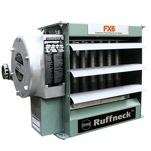  Ruffneck FX6-208160-030 Explosion Proof Electric Heater, 3 KW, 208V/1Ph 