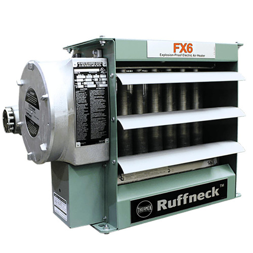  Ruffneck FX6-208360-075 Explosion Proof Electric Heater, 7.5 KW, 208V/3Ph 