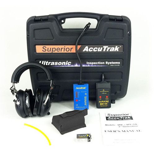  Superior AccuTrak VPE-GN Ultrasonic Leak Detector, Pro Plus Kit 