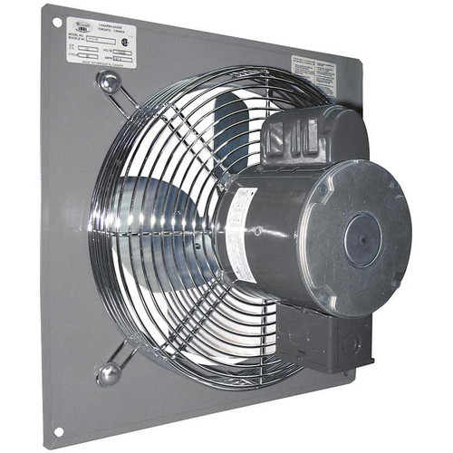  Canarm P14-1R Wall Mounted Direct Drive Supply Fan 1,950CFM At 0" Static 115/230V 1/3HP  5.0/2.5A 