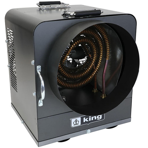  King Electric PKB2410-1-T-DT-FM Portable Electric Heater, 10KW, 240V/1Ph 