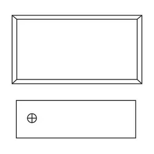  King Electric PXSMF-SN PX Surface Mount Frame, Satin Nickel 