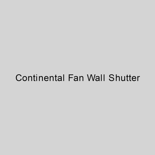  Continental Fan WS-10 10 Inch Wall Shutter 