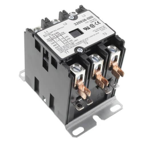  Lochinvar 100110093 Contactor 120V Coil 3-Pole 50A 