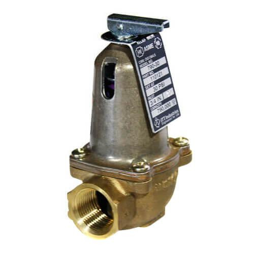  Bell & Gossett 110134 Relief Valve 1" 100 PSI 3,060,000 Btu 