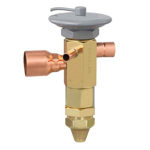 Sporlan Controls SSE-7-C 5/8" x 7/8" ODF Thermal Expansion Valve w/ 60" Capillary (7 Ton) 