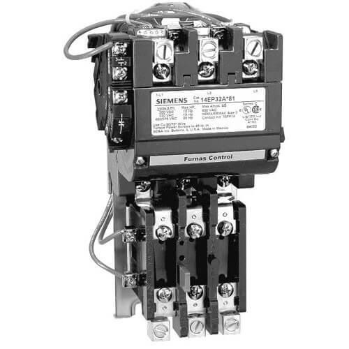  Siemens Industrial Controls (Furnas) 14DUD32BA Motor Starter 120-240V 3-Phase 3-Pole 5.5-22A NEMA1 