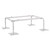  Quick-Sling QSSB74-24 Super Stand Base With 48 Inch Rails, 24 Inch Tall" 