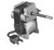  Fasco K611 C-Frame Blower Motor K-Line Shaded Pole 1/100 HP 120 V 3000 RPM 1-Speed 0.63A Counter-Clockwise 