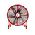 Lanair 81011303 AirMobile 59 Inch Variable Speed Floor Fan, 220V, Red Foils