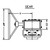  Pratt Industrial GOT-600-080-16 Gear Operator For 8 Inch TE Butterfly Valve Series 