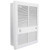  Markel J3315TD-RPW Fan Forced Wall Heater, White Color, With Thermostat, 3000 Watts, 208V/3Ph 