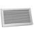  Soler And Palau ADL12X12 12Inch X 12 Inch Aluminum Door Louver 