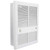  Markel K3316TD-RPW Fan Forced Wall Heater, White Color, With Thermostat, 4000 Watts, 240V/3Ph 