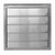  Soler And Palau 502012 12 In X 12 In Automatic Wall Shutter, Aluminum Blade, Single Panel 