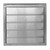  Soler And Palau 502020 20 In X 20 In Automatic Wall Shutter, Aluminum Blade, Single Panel 