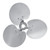 Lau 60265401 T03R12A1223CW 12 Inch Diameter 3 Blade Free Air Propeller, Aluminum Image 1