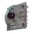  TPI CE12-DSC 12 Inch Direct Drive Shutter Mounted Exhaust Fan With SJT Grounded Cord, 3 Speed, 1/20 HP, 825 CFM, 120V/1Ph 