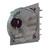  TPI CE24-DSC 24 Inch Direct Drive Shutter Mounted Exhaust Fan With SJT Grounded Cord, 2 Speed, 1/4 HP, 3400 CFM, 120V/1Ph 