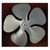 Acme Miami 35513 Aluminum Fan Blade, 5 1/2 Inch, Min Order Qty 24