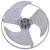  Amana 0161P00055S PTAC Outdoor Condenser Fan 