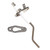  HTP 7250P-049 Flame Rectification Probe With Gasket 7250P-005 