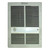  Markel F3316T2SRP Fan Forced Wall Heater, Ivory Color, With Thermostat And Summer Fan Switch, 4000 Watts, 208V/1Ph 