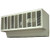  TPI CF60 60 Inch Air Curtain, 6544 CFM, 120V/1Ph, Optional Electric Heater Modules Available 