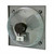  TPI CE10-DV 10 Inch Direct Drive Venturi Mounted Exhaust Fan, 3 Speed, 1/12 HP, 680 CFM, 120V/1Ph 