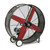  Triangle SPL3613 36 Inch Belt Drive HeatBuster Slim Portable Fan, 12,100 CFM, 115 Volts, 1 Phase 1/2HP 