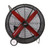  Triangle TPC3613T 36 Inch Belt Drive Heatbuster Portable Fan, 12,100 CFM, 115 Volts 1 Phase 1/2HP 