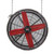  Triangle SEB3613HL-U 36 Inch Belt Drive Suspended Mount Hazardous Location Fan, 12,100 CFM, 115/230 Volts 1 Phase 1/2HP 