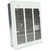  QMark LFK151F Fan-Forced Wall Heater, 1,500W, 120V 1PH 12.5A 