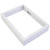  Berko / Marley / QMark SMHTSSNW Surface Mounting frame, White 