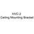  Chromalox HVC-2 Ceiling Mounting Bracket PCN 219440 