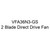  J&D Manufacturing VFA36N3-GS 36 Inch Fiberglass Exhaust Fan, 8,554 CFM, Aluminum Shutter, Direct Drive, 230/460V/3Ph 