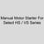  Sterling 11AS-U9-1 Manual Motor Starter For Select HS / VS Series, 1 Phase 