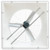  J&D Manufacturing VMTP55G3C23-SL 55 Inch Fiberglass Fan, Poly Shutter, 27,986 CFM, ECM Motor, Direct Drive, 230/460V/3Ph 