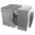  TPI CEFP-42 42 Inch Cabinet Exhaust Fan Package Option With Bolt Together Rear Guard 