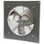  Canarm P12-1V 12 Inch Panel Mounted Direct Drive Speed Controllable Exhaust Fan 1,650CFM At 0" Static 115/230V 1PH 5.0/2.5A 