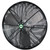  J&D Manufacturing VDB20 20 Inch Fan, 3,340 CFM, Direct Drive, 115V/1Ph 