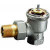  Honeywell V110E1004 Thermostatic Valve Body 1/2" Angle W/Threaded Union Use With T104B,C, & F 