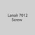  Lanair 7012 3/8-16 x 1 Hex Head Screw 